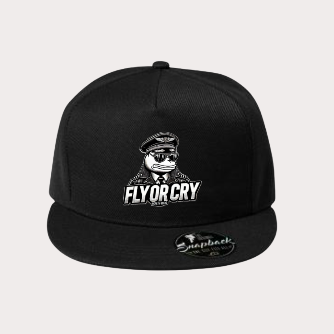 Fly or Cry PILOT CAP