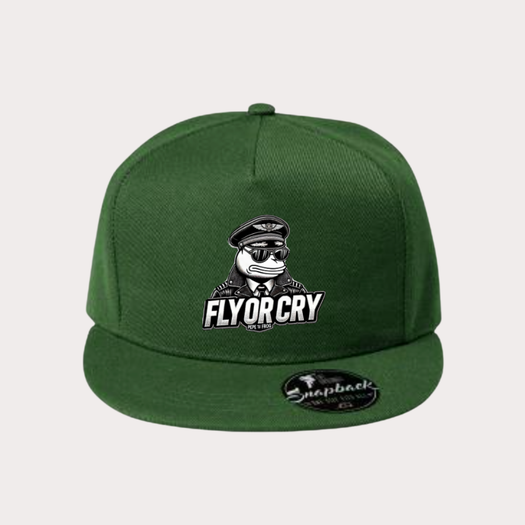 Fly or Cry PILOT CAP