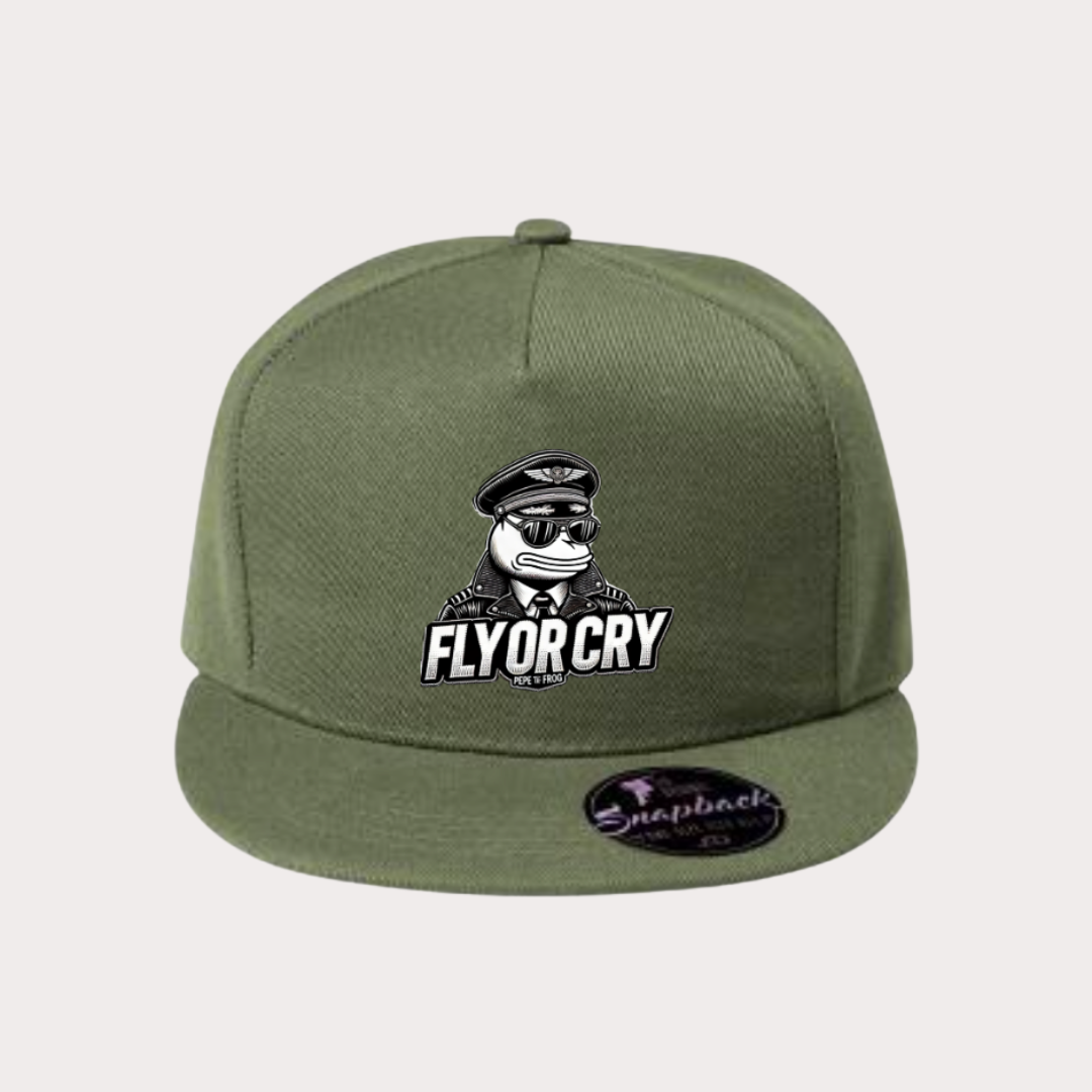 Fly or Cry PILOT CAP