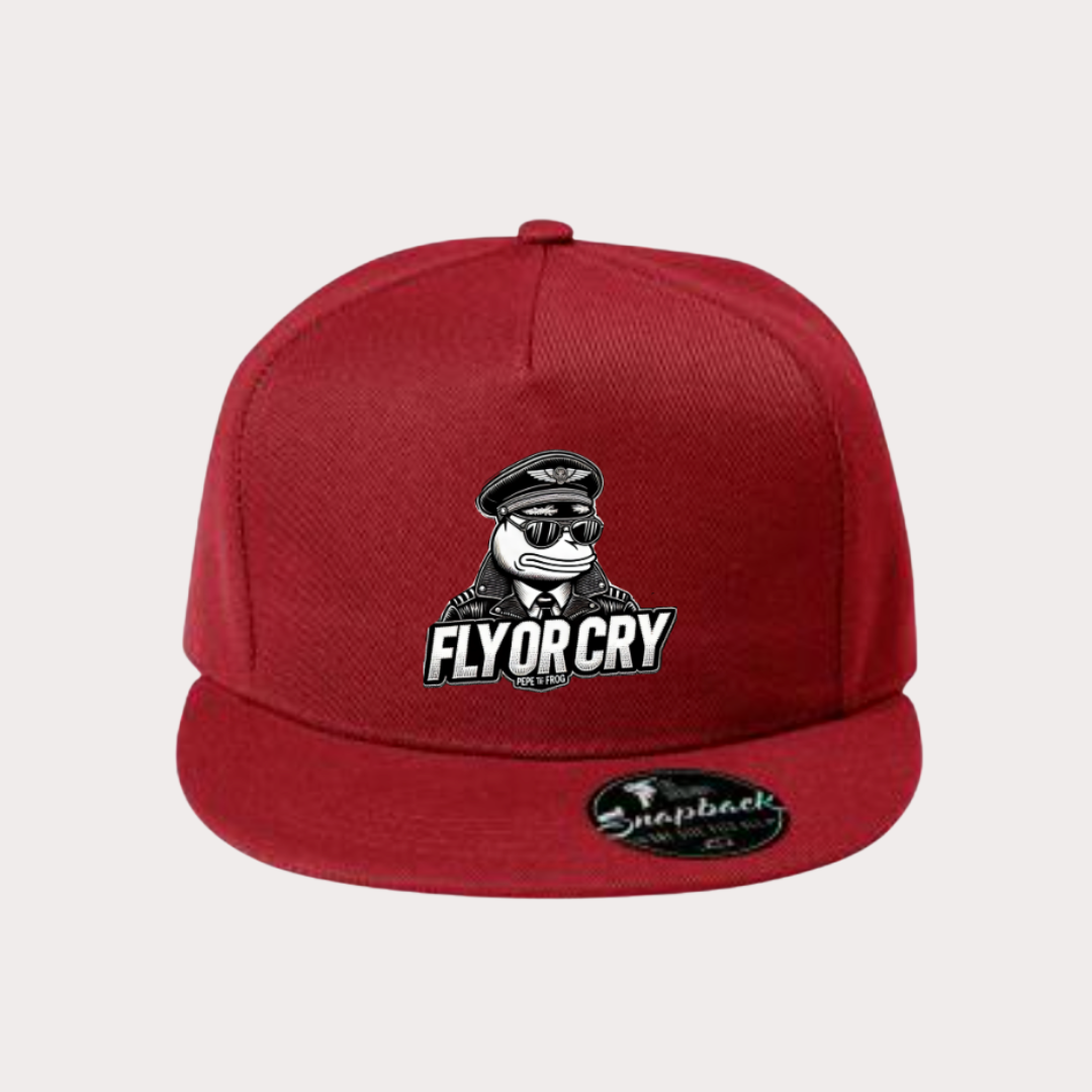 Fly or Cry PILOT CAP