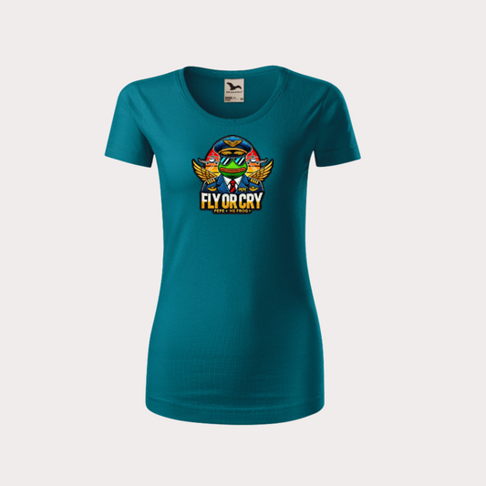 WOMEN’S FLY OR CRY DESTINY T-SHIRT