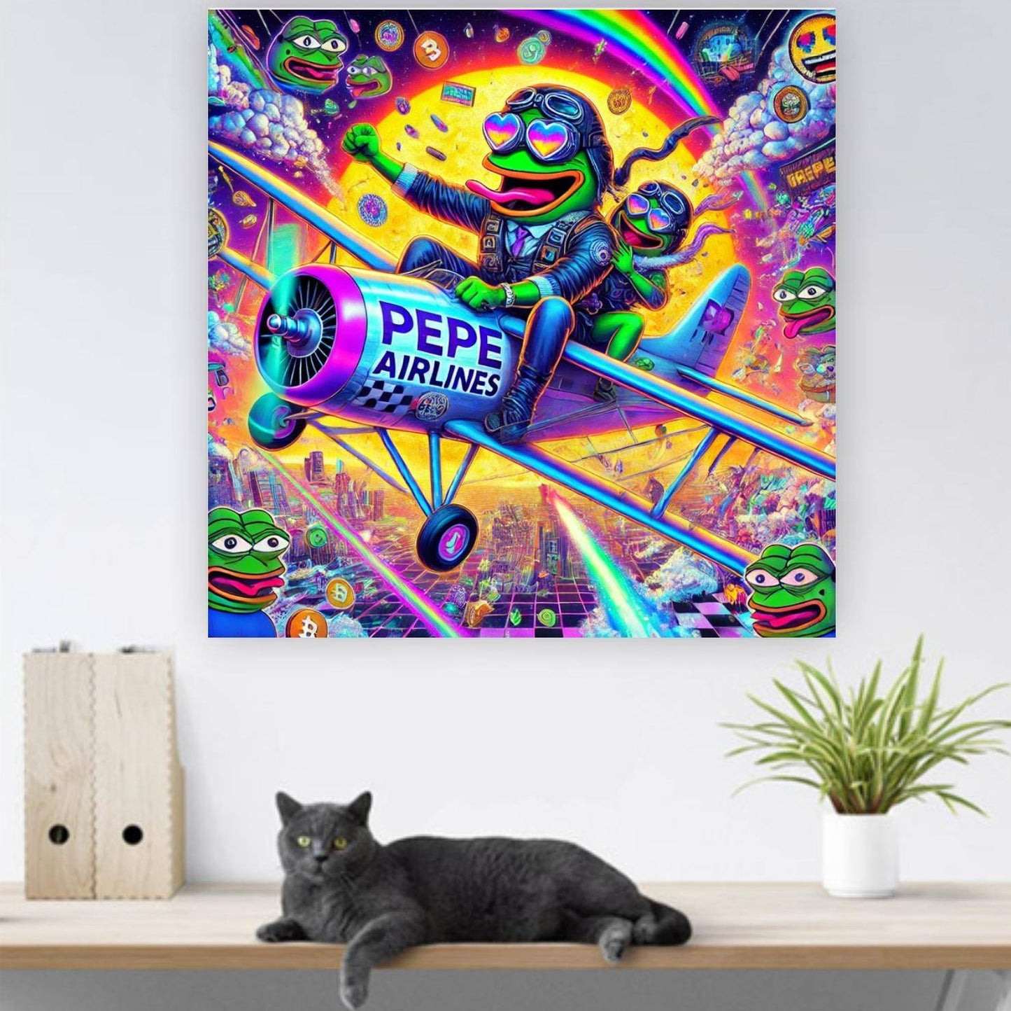 PEPE CANVAS PRINTS