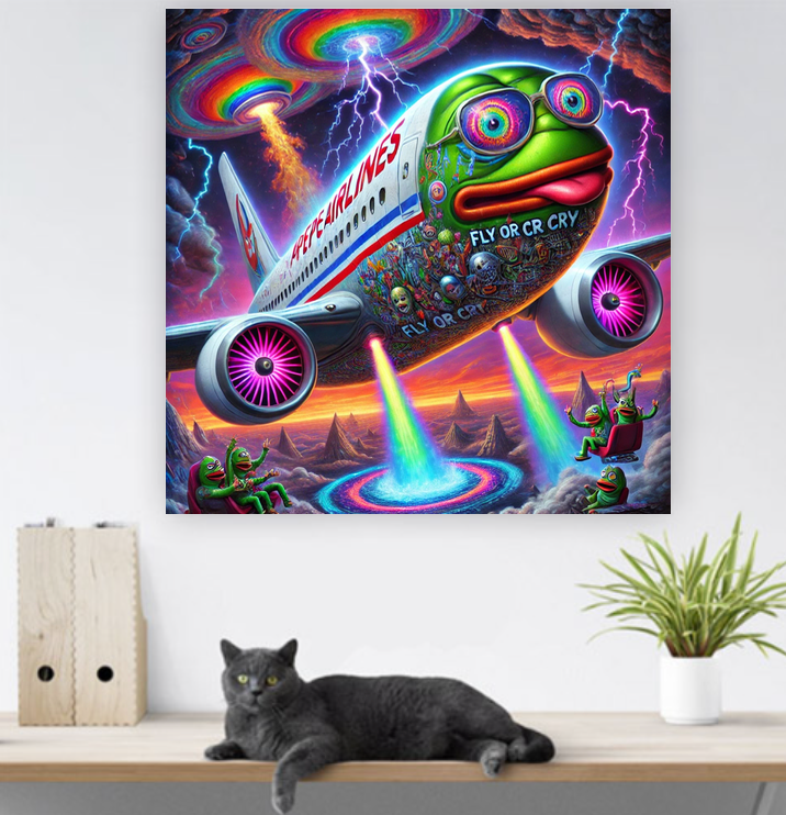 PEPE CANVAS PRINTS