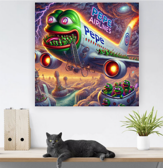 PEPE CANVAS PRINTS