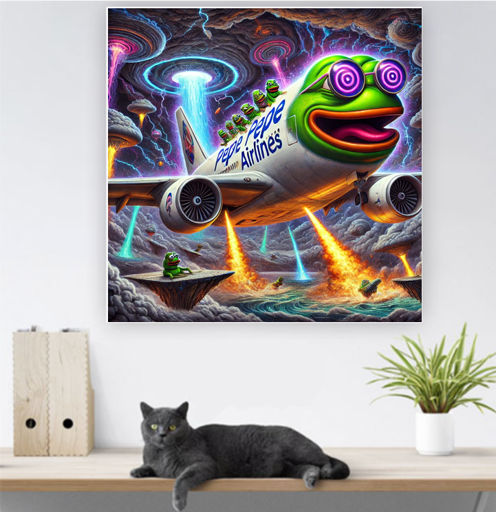 PEPE CANVAS PRINTS