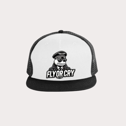 Fly or Cry PILOT - TRUCKER CAP