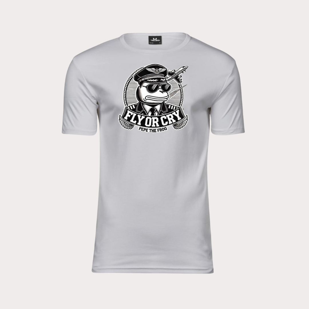 Fly or Cry Pilot MODE T-Shirt