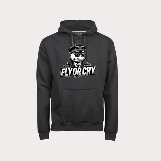 Fly or Cry PILOT HOODIE