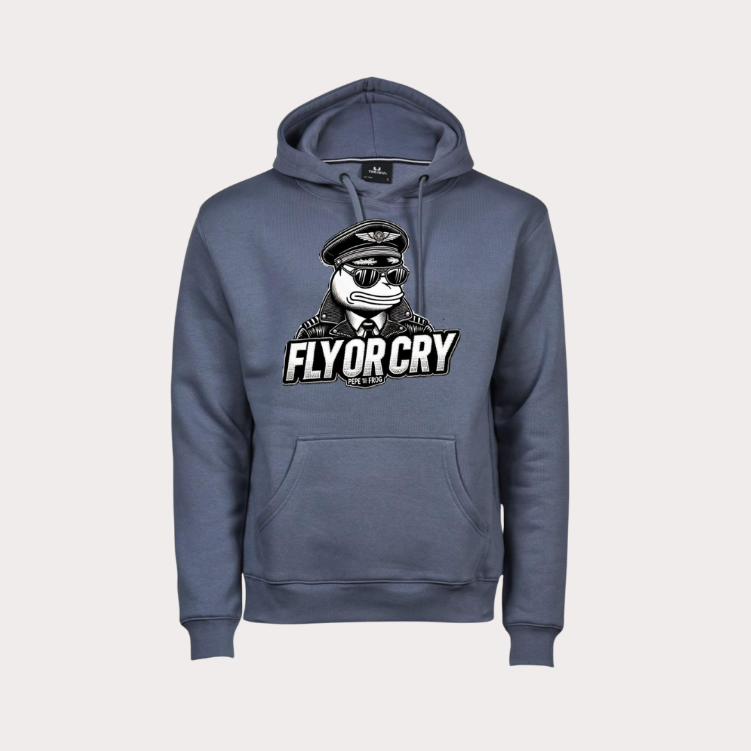 Fly or Cry PILOT HOODIE