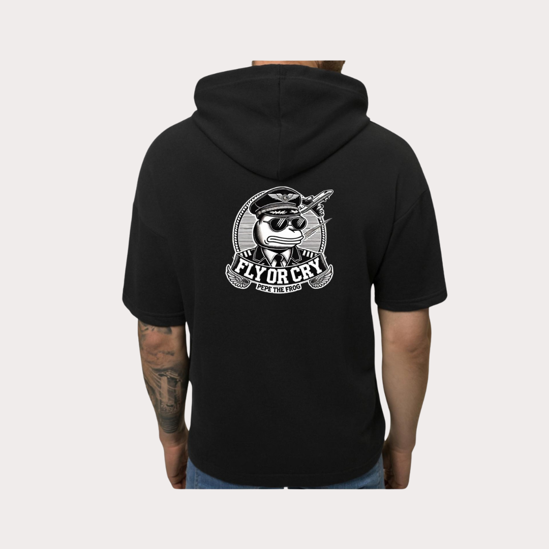 SHORT-SLEEVE CAPTAIN’S HOODIE